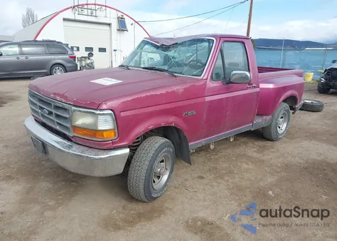 1992 Ford F150 z USA, uszkodzony, nr VIN 1FTEF14Y1NKB06995